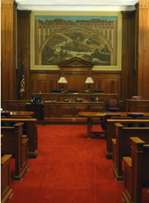 High Tech Courtroom